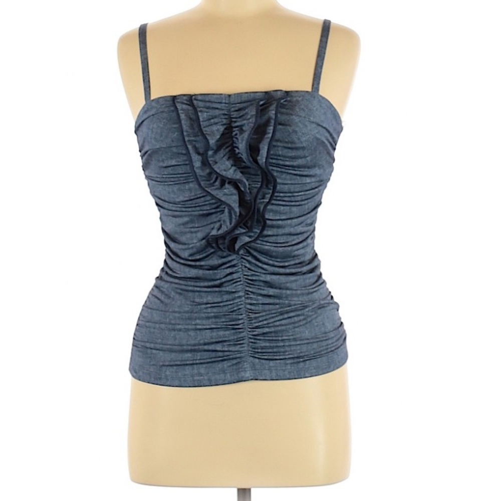 Cute ruched tank top